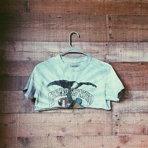 Lynyrd skynrd extra cropped t shirt